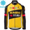 Cykeltrøje 2021 Team Jumbo-Visma Viter Thermal Fleece N005